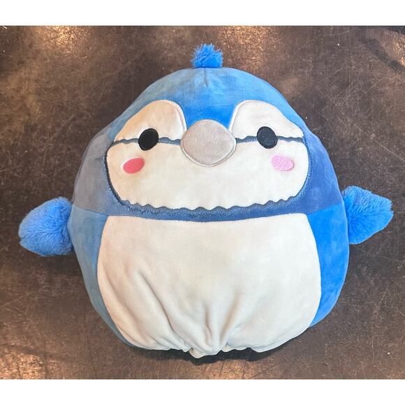 Squishmallows 12" Flip A Mallow Babs Blue Jay  Paco Red Parrot  Flipamallows - Picture 2 of 6
